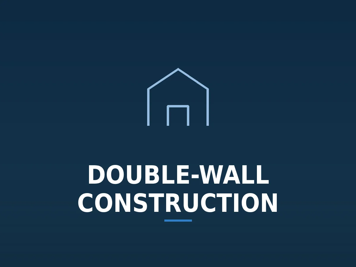 Illustration of double-wall fuel tank construction