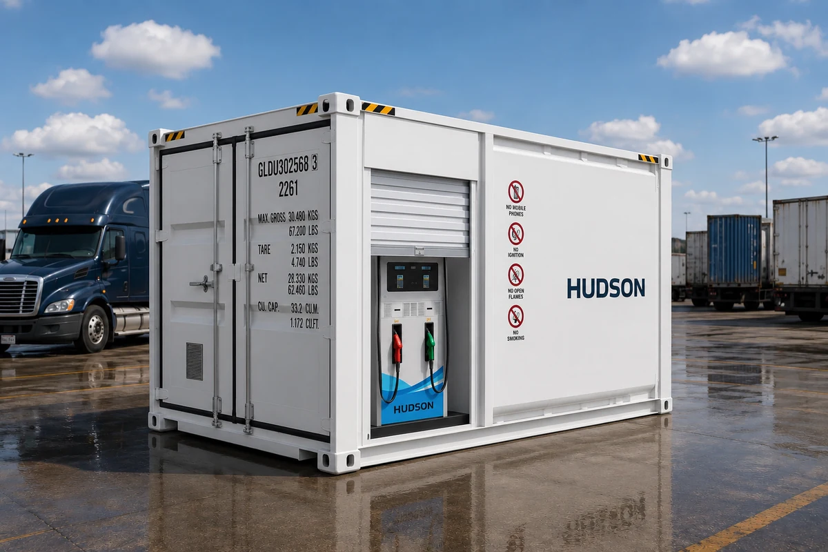 10,000 L Container Fuel Station