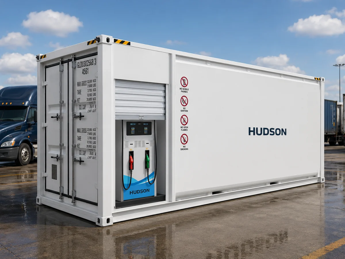 Hudson Fuel Tanks transportation yard fuel system